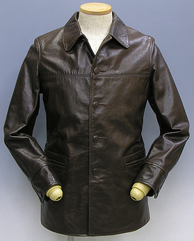 ジョーマッコイ バッファローレザーコート